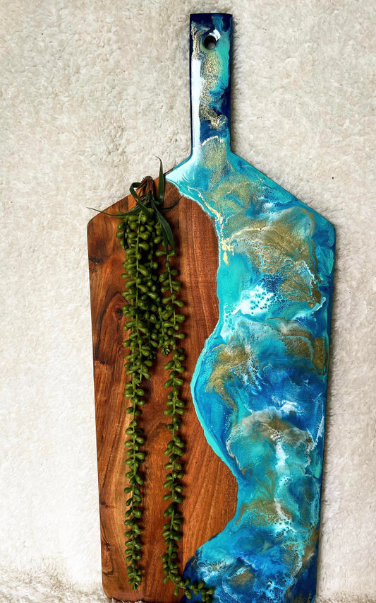 Mix of Blues & Gold board