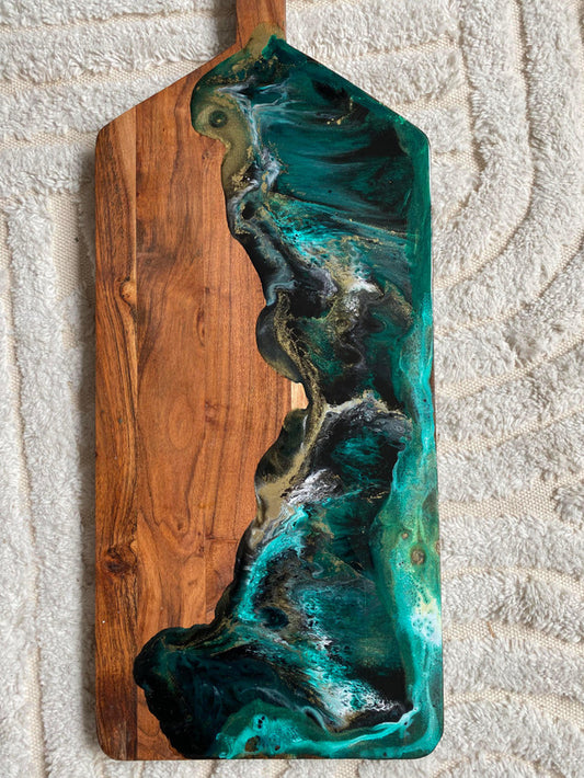 Glistening Greens board