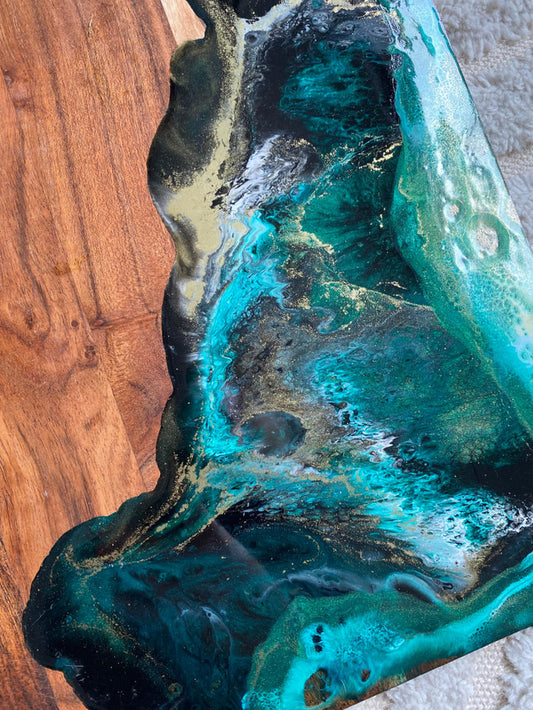 Glistening Greens board